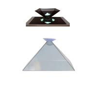 Ventilador de Holograma 3D, Proyector holográfico 3D con imágenes de 360 Grados for Smartphones, Pantallas de Productos corporativos