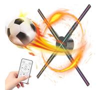 Ventilador de holograma 3D, ventilador holográfico de 22 pulgadas, resolución de 2000 x 1356PX, 678 cuentas LED HD, proyector de publicidad de video holográfico, compatible con aplicación, audio