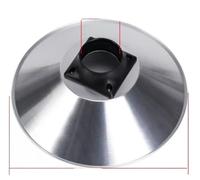 Ventilador de humo Flexible, posicionamiento tubería, tubo bambú, campana colectora aire succión, extracción Industrial(75mmX350mm)