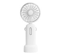 Ventilador de mano - 8 x 4 x 18 cm, ventilador personal para exteriores, ventiladores de mano soplan aire frío, velocidad del viento plegable con carga USB, ventiladores portátiles de mano para el