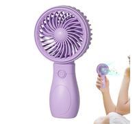 Ventilador De Mano - ABS, Ventilador Personal, Ventiladores De Refrigeración Personales Ligeros | Ventiladores De Escritorio Portátiles Compactos Para El Hogar, Oficina, Escuela, Viajes, Interior, Ext
