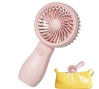 Ventilador De Mano - ABS, Ventilador Personal, Ventiladores De Refrigeración Personales Ligeros | Ventiladores De Escritorio Portátiles Compactos Para El Hogar, Oficina, Escuela, Viajes, Interior, Ext