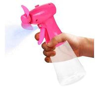 Ventilador De Mano Con Agua Pulverizada, 22 * 8 * 10cm Ventilador Con Pulverizador De Agua, Adecuado Para Mover El Césped, Jardinería, Barbacoa, Playa, Camping, Senderismo, Footing, Etc
