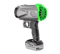 Ventilador de mano de doble batería, 50 m/s, ventilación, motor de mezcla delgada de 650 g para el cuidado del jardín, fino, recargable