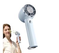 Ventilador de mano | Dispositivo de refrigeración pequeño para compresas de hielo, pequeño ventilador de refrigeración | Para viajes en casa, mochileros, senderismo, playa, picnic, dormitorio