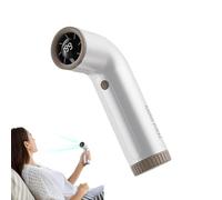 Ventilador de mano - Dispositivo de refrigeración portátil de 5,67 pulgadas y 199 velocidades | Ventilador de turbina recargable de 4000mAh con pantalla Digital, Motor ultrasilencioso de alta velocida