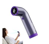 Ventilador de mano - Dispositivo de refrigeración portátil de 5,67 pulgadas y 199 velocidades | Ventilador de turbina recargable de 4000mAh con pantalla Digital, Motor ultrasilencioso de alta velocida