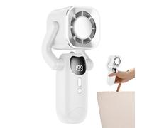Ventilador de mano, dispositivo de refrigeración portátil, ventilador personal de velocidad ajustable con fuerte flujo de aire, mini dispositivo de refrigeración, ventiladores de mano portátiles para