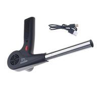 Ventilador de mano para barbacoa al aire libre, soplador de aire para barbacoa, picnic, parrilla manual, sopladores de barbacoa, herramienta de cocina, iniciador de carbón