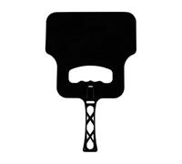 Ventilador de mano para barbacoa, soplador manual de parrilla ABS de 12.6 pulgadas, herramienta de manivela ligera para encendido de fuego de carbón, camping, parrilla, picnic y soporte de cocina al