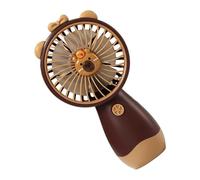 Ventilador de Mano para Maquillaje - Lindo Dispositivo Exterior Recargable Por USB De Capibara - Potente ventilador personal | Para viajes de verano, camping, exterior, playa, festivales, deportes, se