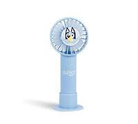 VENTILADOR DE MANO PORTÁTIL BLUEY CON BATERÍA RECARGABLE COLOR AZUL