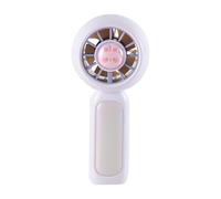 Ventilador de mano portátil - Ventilador de mano de escritorio pequeño, unidad de refrigeración de alta velocidad para refrescar, soporte recargable por USB con método de batería extendida, accesorio