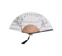 Ventilador de mano que refleja la filosofía zen china para uso diario, actividades al aire libre, ensayos de baile y celebraciones culturales (4)