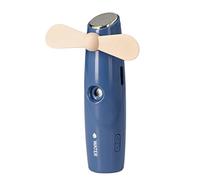 Ventilador de Mano Recargable por USB, Ventilador de Refrigeraci¨®n Port¨¢til, Mini Ventilador de Mano, Ventilador de Reposici¨®n de Agua de Pulverizaci¨®n Autom¨¢tica, Ventilador de(Azul)