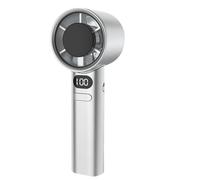 Ventilador de mano recargable - Recargable Silencioso Pantalla Digital 120 Velocidad Ajustable,Ventilador Personal de Mano | Para Verano Interior Exterior Oficina Escuela Viaje desplazamiento Camina