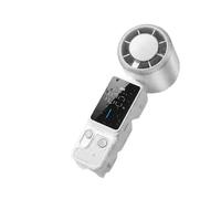 Ventilador de Mano Recargable Viento Potente Ventilador Ultra Silencioso Pantalla Digital LED Ventilador Portátil de Enfriamiento de Verano