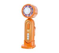 Ventilador de Mano | Refrescante Recargable Con Clip Trasero,Ventilador De Mano Pequeño Refrescante Personal | Para Verano Playa Senderismo Pesca Aire Libre Hogar Oficina Escritorio Mujeres Hombres Ni