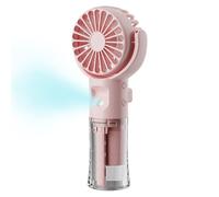 Ventilador de mano | Ventiladores personales de niebla de agua | Aparatos de refrigeración portátiles con 4 engranajes, enfriador de aire pequeño para senderismo, al aire libre, caminar, acampar