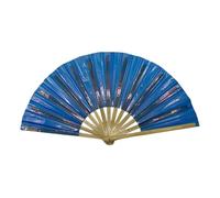 Ventilador de manos plegable, ventiladores plegables de mano,Ventilador plegable a mano grande de manualidades | Propiedades de fotos japonesas chinas, accesorios de con marcos de madera para baile, c