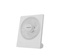 Ventilador de Mesa, 4 aspas, 3 velocidades, conexión a la Red, Ideal para refrescar Espacios pequeños y Mejorar la circulación del Aire.