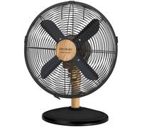 Ventilador de mesa EnergySilence 600 Ø30cm 40W (Negro/Madera) - CECOTEC