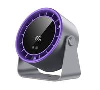 Ventilador de Mesa Pequeño - Ventilador Personal Portátil Inalámbrico para Viajes y Camping | Dispositivo Silencioso Inalámbrico de Enfriamiento para Dormitorio, Habitación, Camping y Viajes al Aire