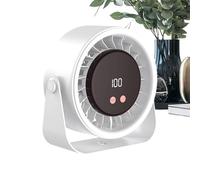 Ventilador de mesa recargable - Usb Desktop Cooling Fan, portátil Desk Fans with Quiet 3 Speeds Wind, Usb Recargable Fans, Home & Outdoor Comfort, Travel Cooling Accessory for Summer Travel Hiking