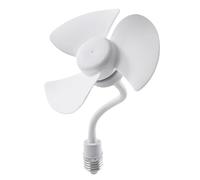 Ventilador De Mesa - Ventilador De Buje De Atornillo, Ventilador De Refrigeración De Buje Pequeño, Circulador De Aire Bajo Energía Con Múltiples Ajustes De Velocidad, Enfriador De Atornillado