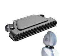 Ventilador de montaje en el respaldo del asiento del vehículo - Difusor de de aromaterapia para automóvil | Motor silencioso sin escobillas Flujo de aire fuerte - Ventilador de refrigeración ABS