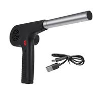 Ventilador de motor de aire para barbacoa, centrífugo de velocidad variable de 5 V, con controladores de velocidad, ventilador de carbón, ventilador de barbacoa, recargable