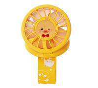 Ventilador de muñeca portátil recargable por USB, manos libres, 3 velocidades de viento