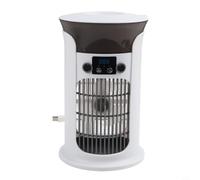 Ventilador de nebulización portátil de 880 ml, tanque grande de 3 engranajes, carga USB-C silenciosa para playa (blanco)