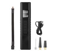 Ventilador de neumáticos flexible para automóviles, velocipedes, equipo atlético, destacando la pantalla inteligente, fuerza rápida, permanente y transportable, ventilador de aire de crisis