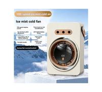 Ventilador de Niebla de Agua Portátil con Tanque de Agua de 160 Ml, Ventilador de Escritorio Nebulizador para Interiores, Exteriores, Carpa,