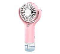 Ventilador de niebla portátil: USB Charging Water Spray Fan, Pocket 3 Speed Air Coolers