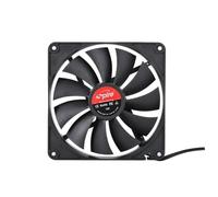 Ventilador de ordenador 14cm - 200-1700 RPM PC refrigeración - funcionamiento silencioso de hasta 28 dB - conector de 4 pines y zócalo