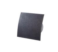 Ventilador De Pared Extractor Timer 100 Mm Silencioso Escudo Grafito