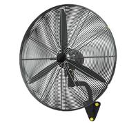 Ventilador De Pared Industrial Power Fan De Pared Oscilante 180 230 280W Ventilador Eléctrico De Pared Con 3 Velocidades 1400r/min Para Comercial Almacén Restaurante Oscilante Giratorio(Φ 31 pulgadasx