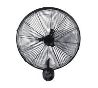Ventilador de pared metal color negro serie arrecife 40cm