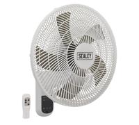 Ventilador De Pared Sealey 3 Velocidades 18" Con Control Remoto 230V SWF18WR