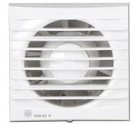Ventilador de Pared Soler y Palau EDM-80 N 9W 2350 RPM Silencioso Empotrable