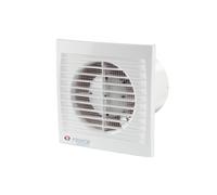 Ventilador de Pared Temporizador Escape Silencioso Ø 100MM Tubo Conexión