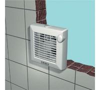 Ventilador de Pared Vortice M 100/4" LL 18W 1 Velocidad Silencioso Temporizador IPX4 Baños Compacto