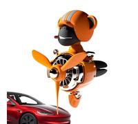 Ventilador De Perfume Compacto - Difusor De Aire Para Coche Recargable Con Clip, Diseño Pequeña Hélice Para Rejilla De Ventilación | Difusor De Perfume Elegante Y Larga Duración Para Tablero De