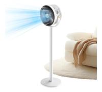 Ventilador De Pie Altura Ajustable 4 Niveles Soplador De Viento | Ventilador De Escritorio 5 Velocidades Adecuado Para Hogar, Dormitorio, Salón, Oficina, Verano