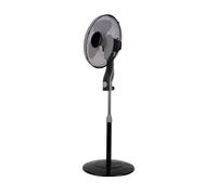 Ventilador de pie aluminio color negro serie magico 41cm