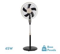 ABRILA ventilador de techo Ventilador De Pie Belmonte negro/beis 3