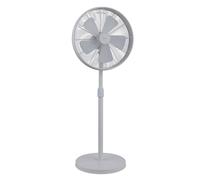 Ventilador De Pie Blanco Silencioso Lucci Breeze Con 3 Niveles De Oscilación