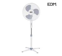 Ventilador de Pie EDM - 40cm - 45W - Blanca